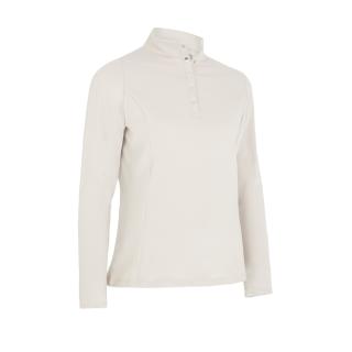 CALLAWAY Thermal Longsleeve Fleece Back Jersey dámské tričko béžové Velikost oblečení: M