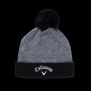 CALLAWAY Tour Authentic Pom zimní čepice šedo-černá