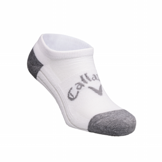 CALLAWAY Tour Optidri Low 2 dámské ponožky bílo-šedé