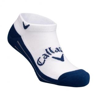 CALLAWAY Tour Optidri Low 2 pánské ponožky bílo-modré Velikost ponožek: L/XL