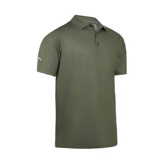 CALLAWAY Trademarked Stitched pánské tričko khaki Velikost oblečení: L