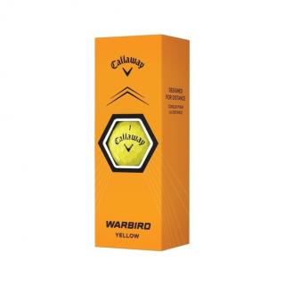 CALLAWAY Warbird golfové míčky - žluté (3 ks)