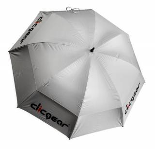 CLICGEAR deštník stříbrný