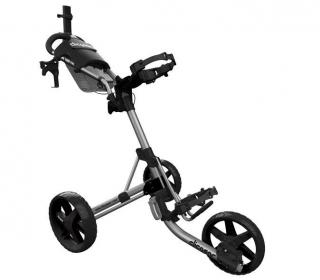 CLICGEAR M4 golfový vozík stříbrný  + Dárková krabička týček