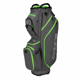 COBRA Ultralight Pro cart bag šedo-zelený  + Dárková krabička týček