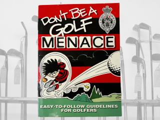 Don´t be a golf menace (kniha)