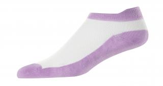 FOOTJOY dámské ponožky Prodry Lightweight Fashion fialovo-bílé
