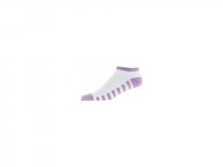 FOOTJOY dámské ponožky Prodry Lightweight Fashion proužek fialovo-bílé