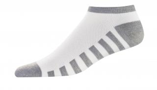 FOOTJOY dámské ponožky Prodry Lightweight Fashion proužek šedo-bílé