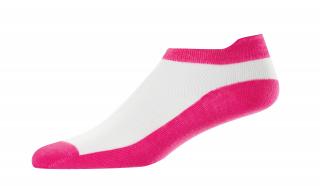 FOOTJOY dámské ponožky Prodry Lightweight Fashion růžovo-bílé