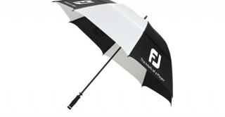 FOOTJOY DryJoys Double Canopy deštník černo-bílý