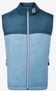 FOOTJOY Lightweight Thermal Insulated pánská vesta zeleno-modrá Velikost oblečení: M