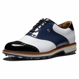FOOTJOY Premiere Series pánské golfové boty bílo-modré Velikost bot: 42,5