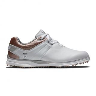 FOOTJOY Pro SL dámské golfové boty bílo-růžové Velikost bot: 37