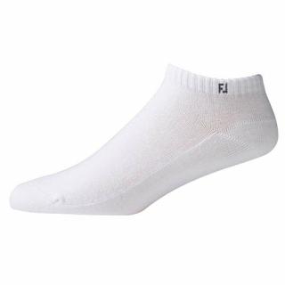 FOOTJOY ProDry Lightweight Sportlet dámské golfové ponožky bílé
