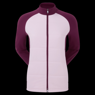 FOOTJOY Quilted Midlayer dámská bunda růžovo-fialová Velikost oblečení: S