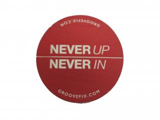 GrooveFix markovátko - Never Up červené