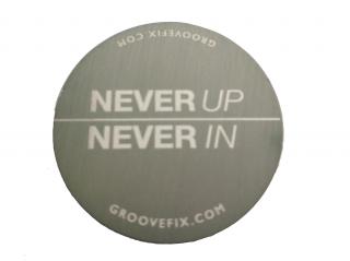 GrooveFix markovátko - Never Up šedé
