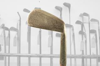 Historické golfové železo typu Mashie  + Certifikát původu
