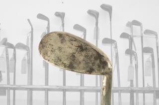 Historické golfové železo typu Mashie-Niblick 2  + Certifikát původu