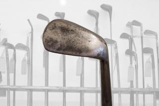 Historické golfové železo typu Niblick  + Certifikát původu