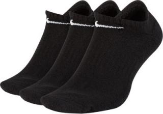 NIKE Everyday Cushioned ponožky černé - 3 páry Velikost ponožek: L (42-46)