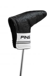 PING Core Blade headcover na putter černo-bílý