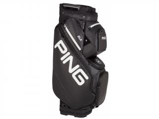 PING DLX 191 cart bag černo-bílý  + Dárková krabička týček