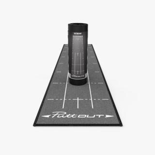 PUTTOUT Mat Medium patovací koberec 240 x 50 cm šedý