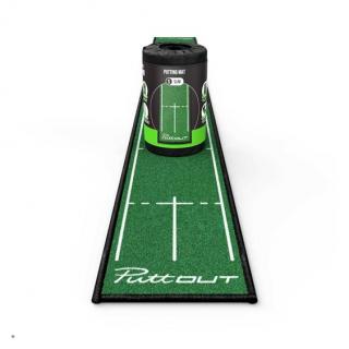 PUTTOUT Mat Slim patovací koberec 240 x 25 cm zelený