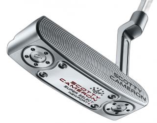 SCOTTY CAMERON Super Select Newport+ pánský putter  + Dárková krabička týček Délka: 34 , Strana: Pravá