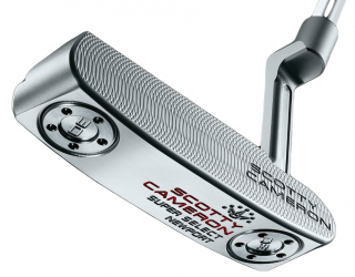 SCOTTY CAMERON Super Select Newport pánský putter  + Dárková krabička týček Délka: 35 , Strana: Pravá