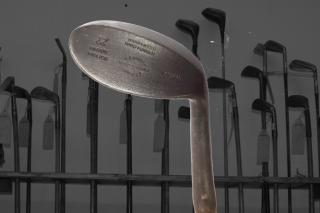 SPALDING & BROS historické golfové železo typu Mashie Niblick  + Certifikát původu