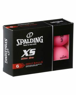 SPALDING Extra Spin míčky - růžové (6 ks)