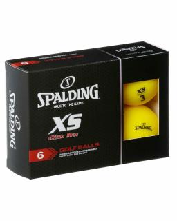 SPALDING Extra Spin míčky - žluté (6 ks)