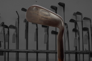 SPENCE & GOURLAC historické golfové železo typu mashie  + Certifikát původu
