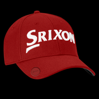 SRIXON Ball Marker Cap kšiltovka červeno-bílá
