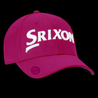 SRIXON Ball Marker Cap kšiltovka růžovo-bílá