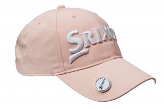 SRIXON Ball Marker dámská kšiltovka růžovo-bílá