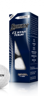 SRIXON Q-Star Tour 4 golfové míčky (3 ks)