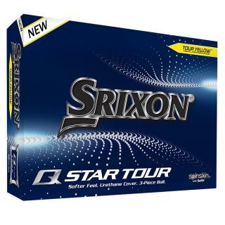 SRIXON Q-Star Tour 4 golfové míčky žluté (12 ks)