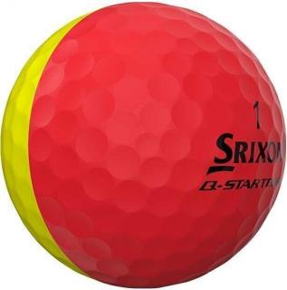 SRIXON Q-Star Tour Divide golfové míčky žluto-červené (1 ks)