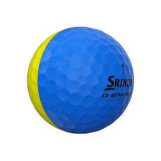 SRIXON Q-Star Tour Divide golfové míčky žluto-modré (1 ks)