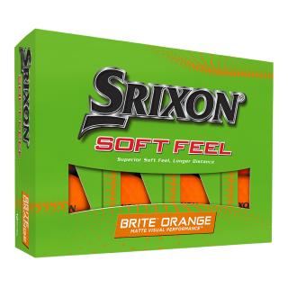 SRIXON Soft Feel 13 golfové míčky - oranžové (12 ks)