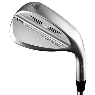 TITLEIST SM9 Tour Chrome K Grind pánská wedge na oceli  + Dárková krabička týček Loft/Bounce: 60°14°, Strana: Pravá