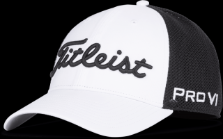 TITLEIST Tour Performance Mesh pánská kšiltovka bílo-černá