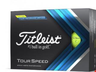 TITLEIST TourSpeed golfové míčky včetně potisku loga Množství: 24 ks