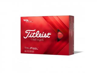 TITLEIST TruFeel golfové míčky - červené (12 ks)