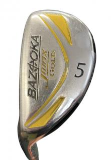 TOUR EDGE Bazooka JMax Gold pánský hybrid na levou stranu č. 5 (27°) + headcover