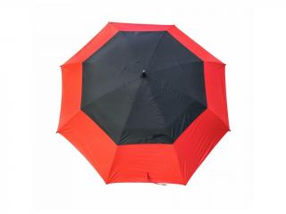TOURDRI 64  golfový deštník červeno-černý